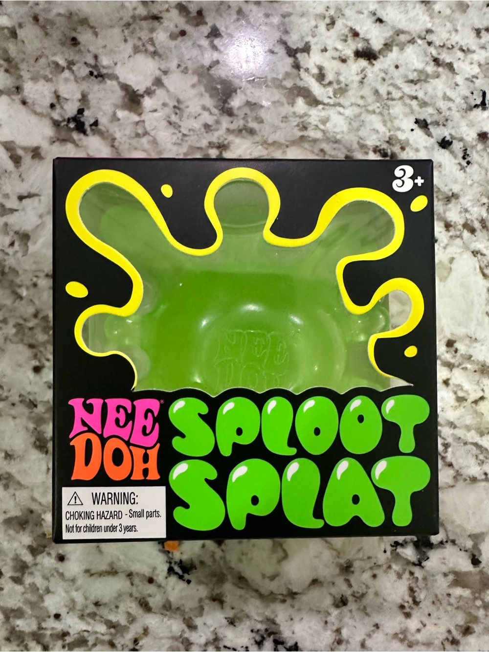 Authentic NeeDoh Green Sploot Splat